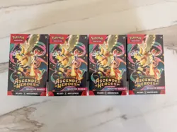Pokemon Mega Evolution Ascended Heroes Booster Bundle X4 New Sealed - Image 1