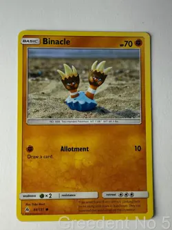 Binacle 66/131 Common Forbidden Light Pokemon Near Mint - Image 1