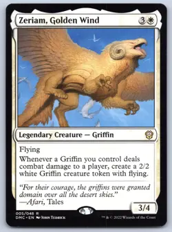 Zeriam, Golden Wind - Commander: Dominaria United - MTG - Near Mint - Image 1