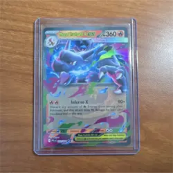 Pokemon Mega Charizard X EX Full Art Holo 360 HP Me02 013/094 Double Rare - Image 1