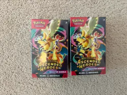 X2 Pokemon Ascended Heroes Booster Bundle New Sealed 2 boxes - Image 1