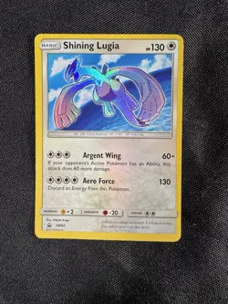 Shining Lugia SM82 Shining Legends Promo Holo 2017 Pokemon TCG MP - Image 1