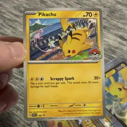 Pokemon Pikachu Promo Regular Sv: Scarlet & Violet 190 70 HP World Championship - Image 1