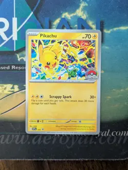 Pokemon Pikachu 225 SV Promo World Championships 2023 Regular 70HP - Image 2
