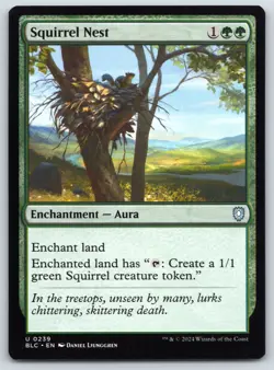 Squirrel Nest - Commander: Bloomburrow - MTG - Near Mint - Image 1