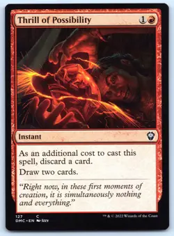 Thrill of Possibility - Commander: Dominaria United - MTG - Near Mint - Image 1