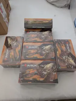 MTG Magic The Gathering Dominaria Remastered Draft Box - 36 Draft Booster Box 195166200569 - Image 1