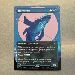 Starwinder MINT Borderless 291 Edge of Eternities EOE MTG Rare Unplayed M/NM - Image 1