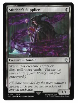 MTG Stitcher's Supplier Final Fantasy Commander (FIC) Uncommon #0287 Unplayed - Image 1
