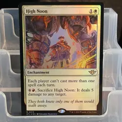 Magic: The Gathering High Noon White Enchantment Rare Foil Outlaws of Thunder J… - Image 1