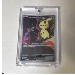 Pokemon Team Rocket's Mimikyu Full Art Holo 60 HP Basic Psychic ASC 2024 238/217 - Image 1