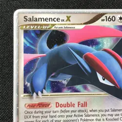 Pokemon 2009 Salamence LV. X Level-Up Holo Card 98/99 Rare MP - Image 3