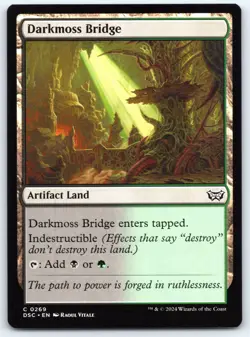 Darkmoss Bridge - Commander: Duskmourn: House of Horror - MTG - Near Mint - Image 1