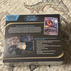 Pokemon TCG Factory Sealed Mega Evolution Phantasmal Flames Elite Trainer Box - Image 3