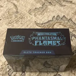 Pokemon TCG Factory Sealed Mega Evolution Phantasmal Flames Elite Trainer Box - Image 4