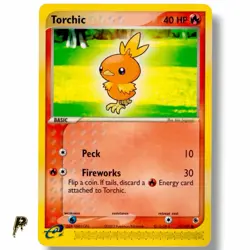 Torchic 73/109 - 2003 EX Ruby & Sapphire e-Reader Pokemon Card LP - Image 1