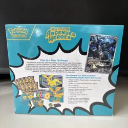 MEGA EVOLUTION ASCENDED HEROES ETB Elite Trainer Box New Sealed Pokemon (damage) - Image 2