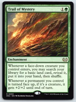 Trail of Mystery - Commander: Duskmourn: House of Horror - MTG - Near Mint - Image 1