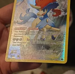 Keldeo - XY118 Full Art Pokemon TCG Black Star XY Promo Holo MP - Image 2