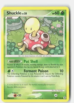 Shuckle 109/132 Common Secret Wonders Pokemon Near Mint - Image 1