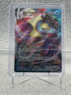 2020 Pokemon TCG Inteleon VMAX 050/192 Rare Full Art Holo Rebel Clash - Image 1