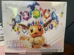 Pokemon TCG Prismatic Evolutions Elite Trainer Box ETB - Image 1