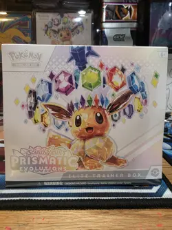 Pokemon Prismatic Evolutions Elite Trainer Box ETB New Factory Sealed - Image 1