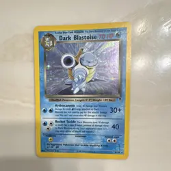 Dark Blastoise 4/110 Legendary Collection Holo Rare 70 HP Pokemon TCG English - Image 1