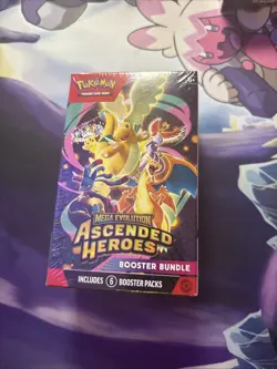 Pokemon TCG Mega Evolution—Ascended Heroes Booster Bundle 6 Packs English - Image 3