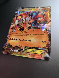 Groudon EX Ultra Rare Holo XY - Primal Clash 85/160 Pokemon TCG MP - Image 2