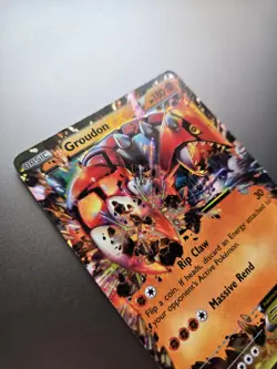 Groudon EX Ultra Rare Holo XY - Primal Clash 85/160 Pokemon TCG MP - Image 3