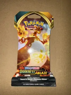 Pokemon Sword & Shield Darkness Ablaze Booster Sleeves - SWSH038 - Image 2