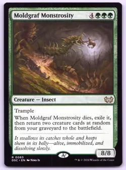 Moldgraf Monstrosity - Commander: Duskmourn: House of Horror - MTG - Near Mint - Image 1