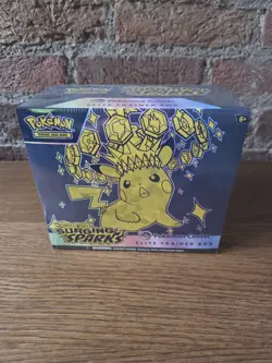 Pokemon TCG Exclusive Surging Sparks Sealed Pokemon Center Elite Trainer Box ETB - Image 1