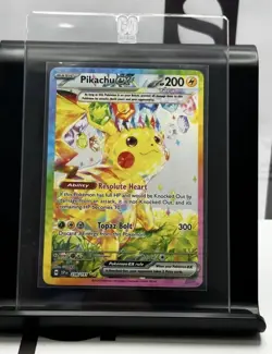 Pokemon TCG - Pikachu ex 238/191 Special Illustration Rare SIR Surging Sparks - Image 1