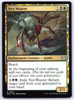 Nyx Weaver - Commander: Duskmourn: House of Horror - MTG - Near Mint - Image 1