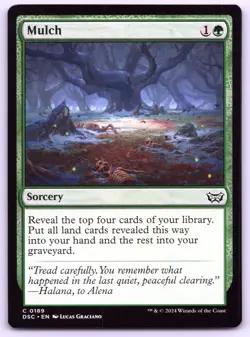 Mulch - Commander: Duskmourn: House of Horror - MTG - Near Mint - Image 1