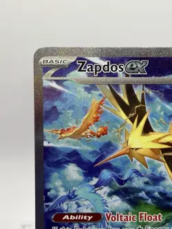 Zapdos ex Special Illustration Rare 202/165 Scarlet & Violet Pokemon 151 NM+ - Image 2