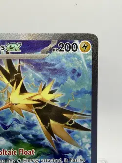 Zapdos ex Special Illustration Rare 202/165 Scarlet & Violet Pokemon 151 NM+ - Image 3