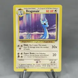Dragonair 18/102 - Base Set Rare 80 HP Regular - Pokemon WOTC 1999 - Image 1