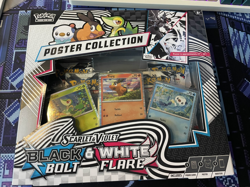 Pokemon TCG Scarlet & Violet Black Bolt & White Flare Poster Collection Sealed - Image 1