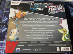Pokemon TCG Scarlet & Violet Black Bolt & White Flare Poster Collection Sealed - Image 2