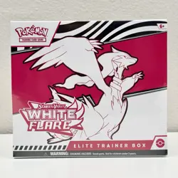 Pokemon TCG Scarlet & Violet White Flare Elite Trainer Box ETB New Sealed - Image 1