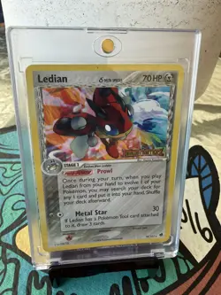 Pokemon Dragon Frontiers reverse holo Ledian 18 - Image 3
