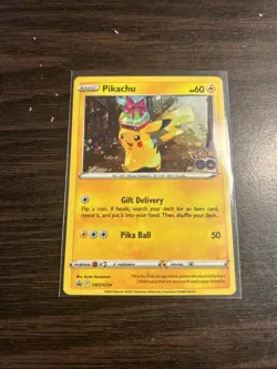 Pikachu SWSH234 Sword & Shield Black Star Promo Pokemon 🔥 Cosmos Holo Rare - Image 1