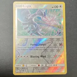 Pokemon TCG Lugia Sm-Team Up 131/181 Holo Rare 130 HP 2019 Reverse Holo - Image 1