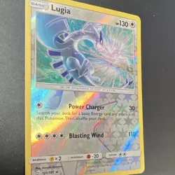Pokemon TCG Lugia Sm-Team Up 131/181 Holo Rare 130 HP 2019 Reverse Holo - Image 2