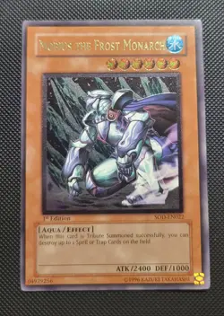 Mobius the Frost Monarch Ultimate Rare 1st Edition SOD-EN022, YuGiOh! Ungraded - Image 1