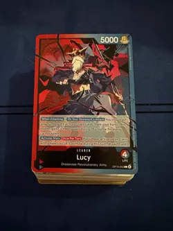 One Piece TCG: OP15 Lucy Pre Built Deck 🔥🎩 - Image 1