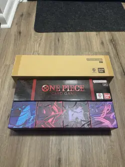 One Piece English 2nd Anniversary Empty Box and Empty Bandai box only - Image 1